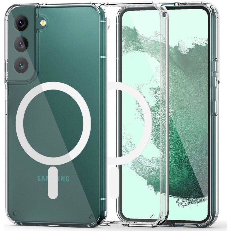 Tech-Protect Etui SAMSUNG GALAXY S22 Tech-Protect FlexAir Hybrid MagSafe transparentne