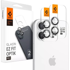 Spigen OSŁONA APARATU SPIGEN OPTIK PRO GLAS.TR ”EZ FIT” CAMERA PROTECTOR 2-PACK IPHONE 16 / 16 PLUS CRYSTAL CLEAR