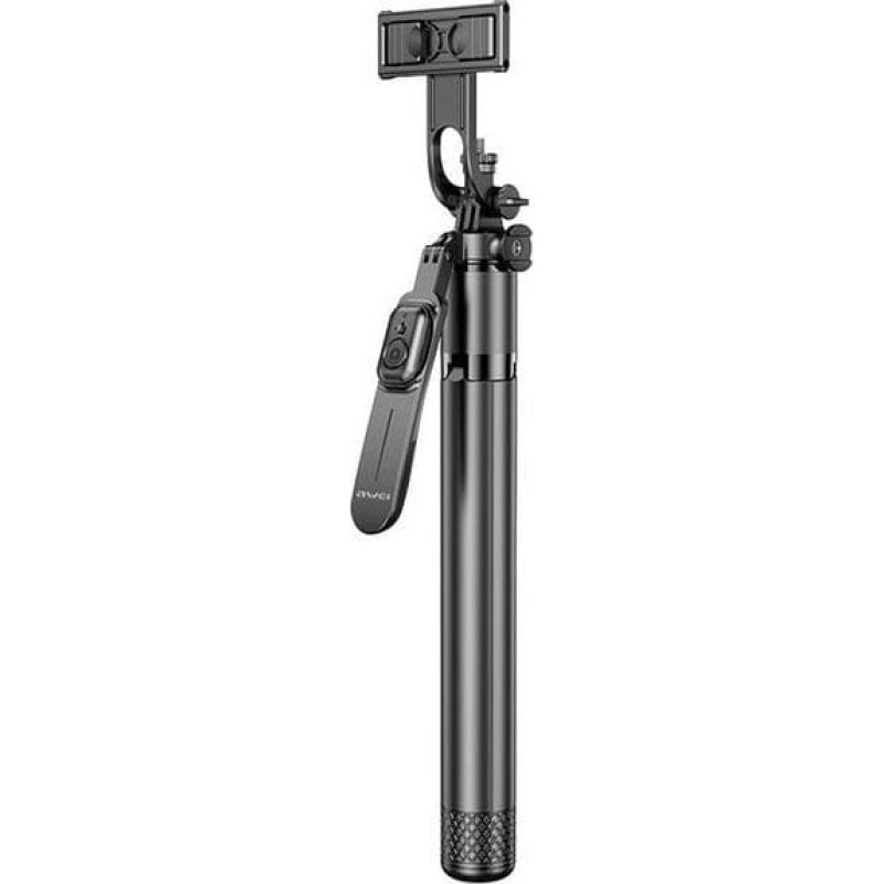 Awei Selfie stick Awei AWEI Selfie Stick X56 czarny/black aluminiowy /aluminum alloy