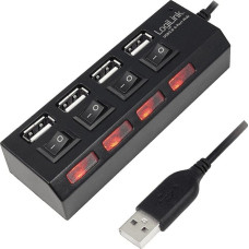 Logilink HUB USB LogiLink 4x USB-A 2.0 (UA0128)