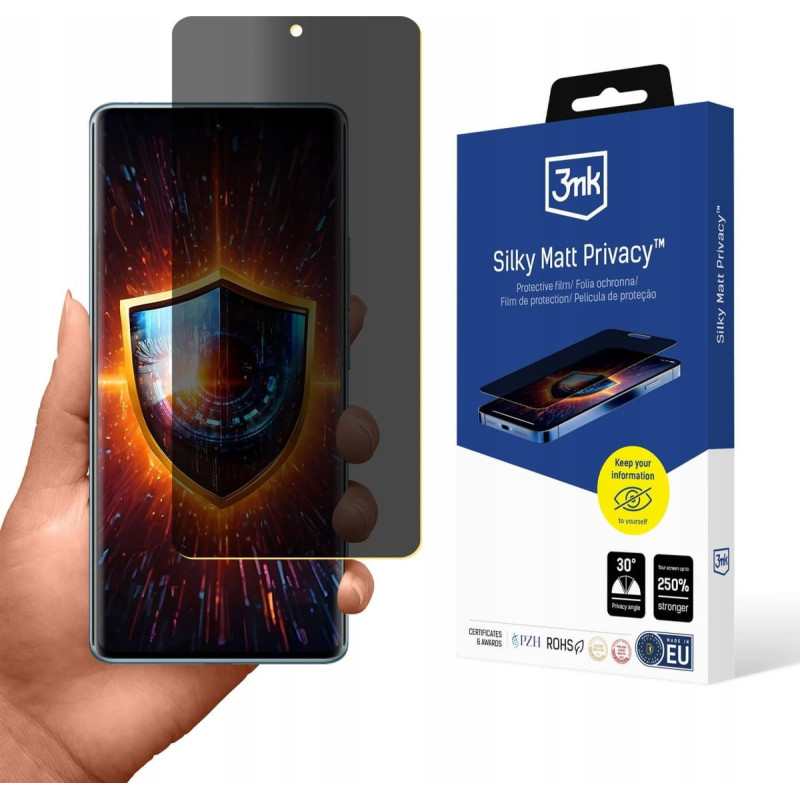 3MK Silky Matt Privacy pro Redmi Note 14 Pro 4G