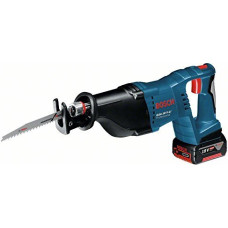 Bosch cordless reciprocating saw GSA 18 V-LI Professional, 18 volts (blue / black, L-BOXX, 2x Li-ion battery 5.0 Ah)