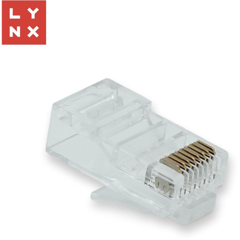 Lynx Cs LYNX konektor UTP Cat6, 50µ, 100ks