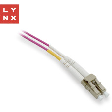 Lynx Cs LYNX duplexní patch kabel MM, OM4, LC/LC, 50/125µm, 15m