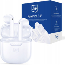 3MK Słuchawki TWS 3MK Movepods Bluetooth 5.4 biały