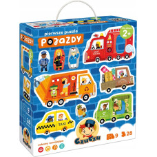 Czuczu Układanka Pierwsze puzzle - Pojazdy