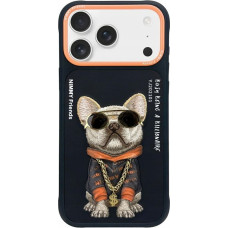 Nimmy Etui Nimmy Glasses Cool Dog do iPhone 17 czarny
