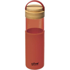 5Five Szklana butelka z silikonowym uchwytem, 550 ml