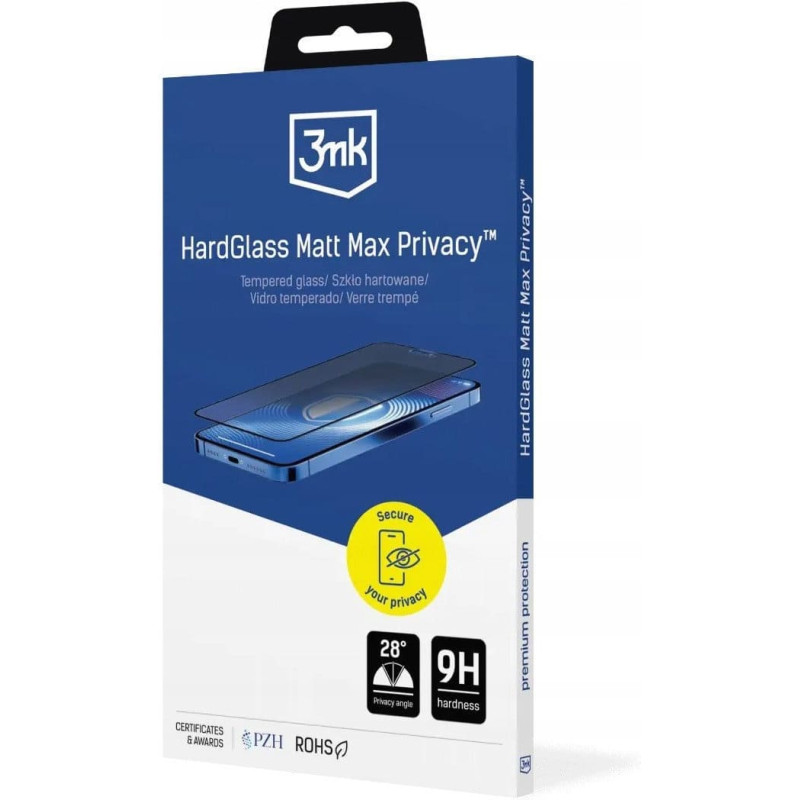 3MK Apple Iphone 17 Pro Max - 3mk HardGlass Matt Max Privacy