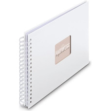 Hama 00009843 nuotraukų albumas Balta 50 lapai 10 x 15 Spiralinis surišimas