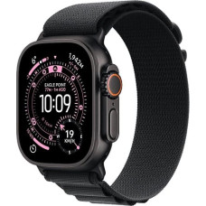 Apple Watch Ultra 3&nbsp;GPS + Cellular&nbsp;49mm&nbsp;Black Titanium Case with Black Alpine Loop - Medium