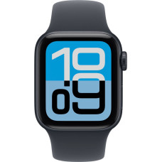 Apple Watch SE 3, Smartwatch black, aluminum, 40 mm, Midnight Sport Band S/M, Cellular