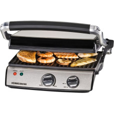 Rommelsbacher Contact Grill KG 2020 (stainless steel/black, 2,000 watts)