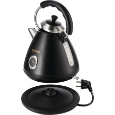 Gorenje | Kettle | K17CLBK | Electric | 2200 W | 1.7 L | Plastic and metal | 360° rotational base | Black