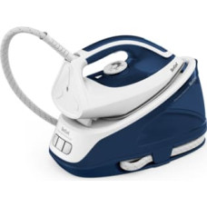 Tefal | Express Essential Steam Station | SV6116E0 | 2200 W | 1.4 L | 5 to 6 bar | Auto power off | Vertical steam function | Calc-clean function | White/ Blue