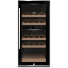 Caso | Wine cooler | WineComfort 24 | Energy efficiency class G | Showcase | Bottles capacity 24 bottles | Cooling type Compressor technology | Black