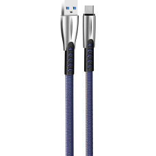 Colorway Cable USB Type-C (Zinc Aalloy) 2.4А, 1m | CW-CBUC012-BL