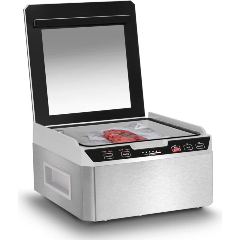 Caso | Chamber Vacuum sealer | VacuChef 40 | Power 280 W | Stainless steel