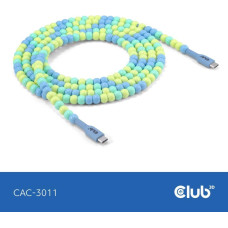 Club3D CABLE USB-C TO USB-C/BLUE CAC-3011 CLUB3D