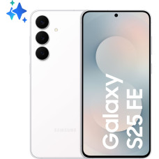 Samsung Galaxy S25 FE 5G 17 cm (6.7") Dviguba SIM jungtis C tipo USB 8 GB 128 GB 4900 mAh Balta