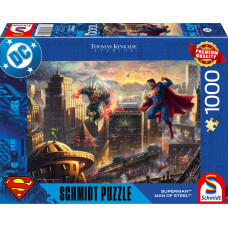 Schmidt Spiele Thomas Kinkade Studios: DC Superman - Man of Steel, Puzzle 1000 pieces