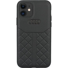 Audi Audi Genuine Leather iPhone 12/12 Pro 6.1" black/black hardcase AU-TPUPCIP12P-Q8/D1-BK
