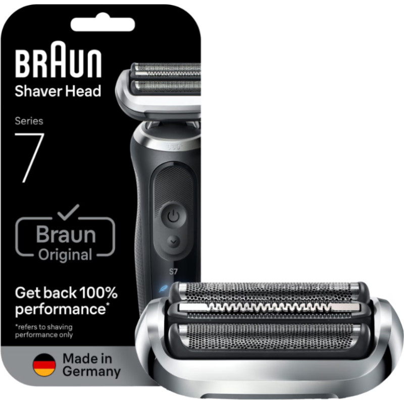 Braun 74S Shaver Replacement Head Series 7, Silver