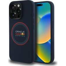 Red Bull RBHMP15X24SIILVR iPhone 15 Pro Max 6.7" Hard Case Navy Silicone Red Ring MagSafe