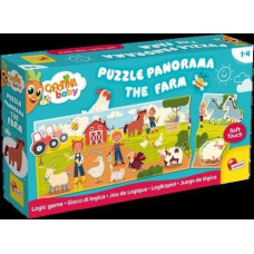 Lisciani Układanka Carotina Baby Puzzle panorama - Farma