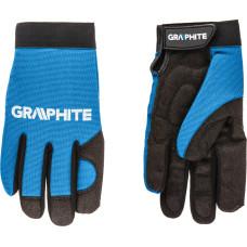 Graphite Working gloves 10" synthetic leather + flexible CE fabric (97G100)