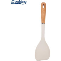 Silikoninė mentelė su medine rankena 35x9.5cm CULINAR HR-FM-GSP35 HEINNER