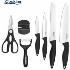 Virtuvinių peilių ir bambukinės lentelės rinkinys CARERA 8dalių HR-EVI-8CRR HEINNER