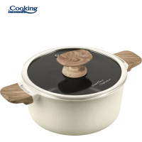 Keptuvė, aliuminio, su keramikos danga 2.5L 20x9.5cm HR-JLG-WC20 HEINNER