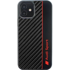 Defaultbrand Audi Carbon Fiber iPhone 12/12 Pro 6.1" czarny/black hardcase AUS-TPUPCIP12P-R8/D1-BK