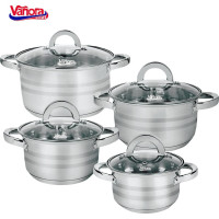 Kepimo rinkinys nerūdijantis plienas su nelimpančia danga 8 vnt. VN-HJ-8PCS, VANORA