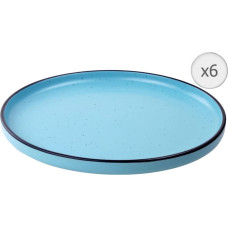 Keraminių desertinių lėkščių rinkinys 6vnt. 20cm ELECTRA HR-WDF-A206 HEINNER