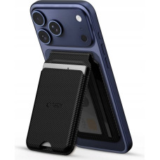 Tech-Protect MAGWALLET STAND MAGSAFE UNIVERSAL MAGNETIC CARD HOLDER CARBON