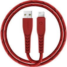 Energea USB cable Energea USB-A - Lightning 1.5 m Red (CBL-NF-RED150)