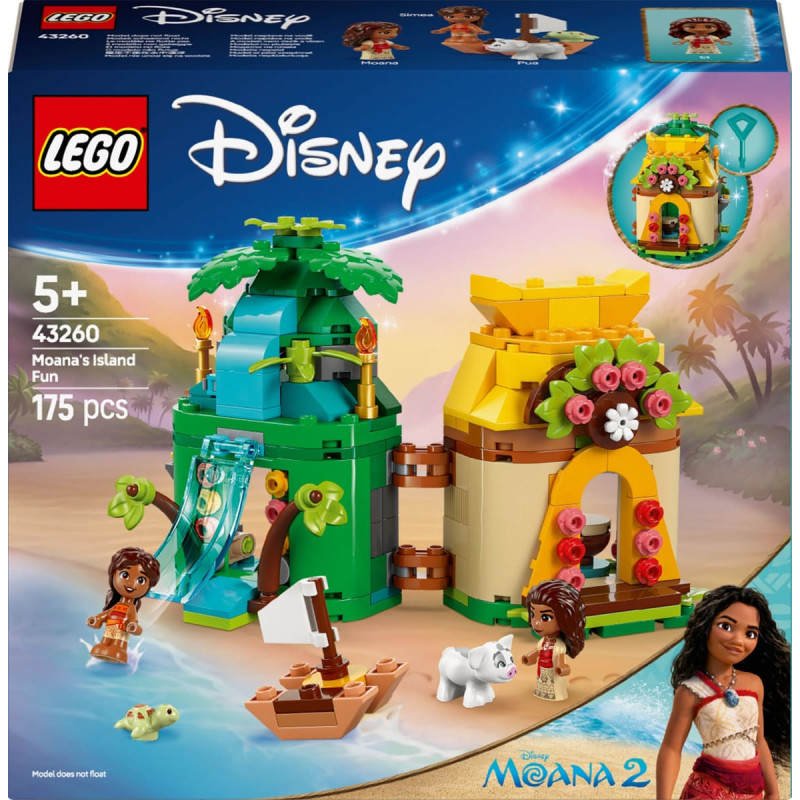Lego Disney Zabawy Vaiany na wyspie (43260)