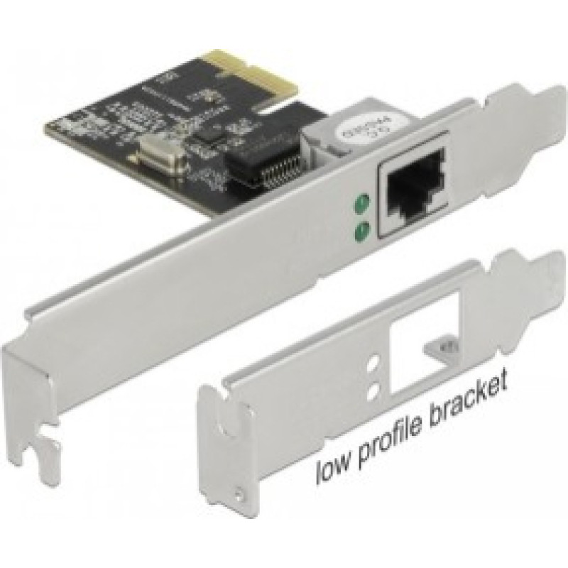 Delock PCI Express x1 Card 1 x RJ45 Gigabit LAN RTL8111 LAN Adapter