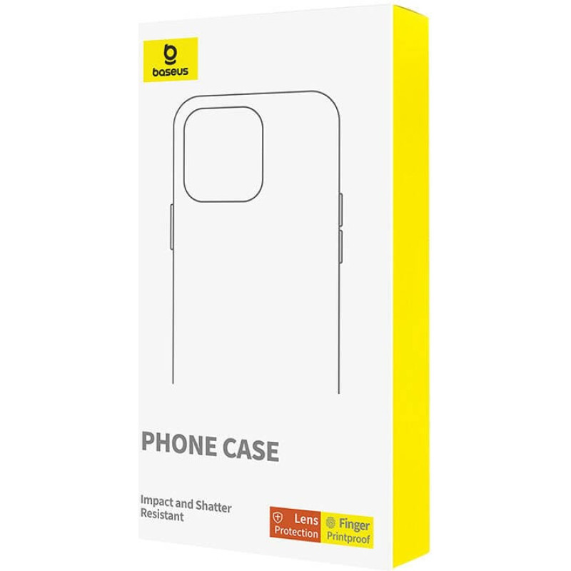 Baseus Phone Case Baseus SkyRing Magnetic with Stand for iP 13 Pro + tempered-glass and cleaning kit (black)