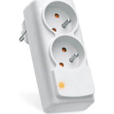 Acar Power strip Acar power supply 2 white sockets (W0268)