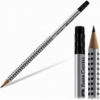 Faber-Castell Pencil Grip 2001 B With Rubber Faber-Castell (117201 FC)