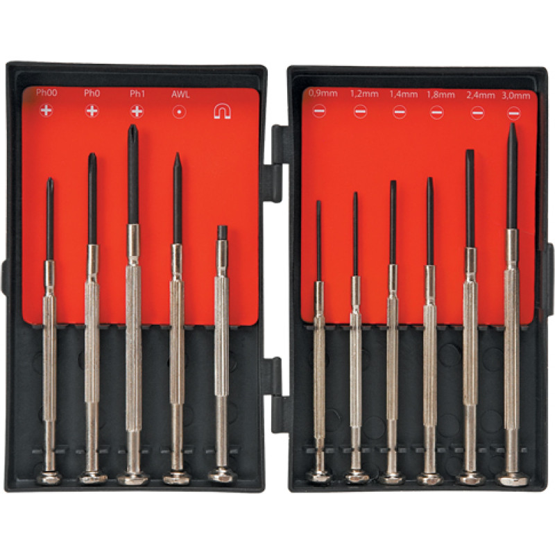 Top Tools Precision screwdrivers set 11pieces (39D194)