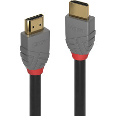 Lindy 36964 HDMI kabelis 3 m HDMI A tipo (standartinis) Juoda, Pilka