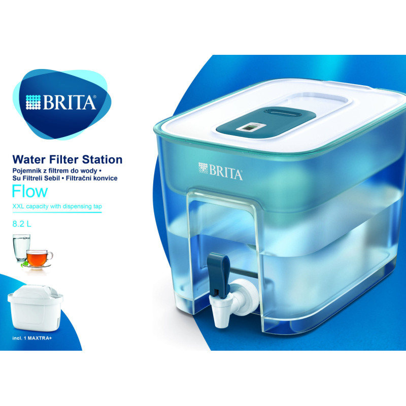 Brita 1052805 vandens filtras Dalytuvo vandens filtras 8,2 L Mėlyna