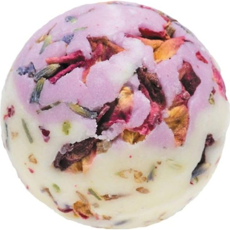 Bomb Cosmetics Flower Power Creamers 30g sparkling ball