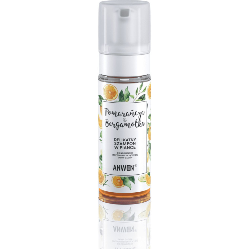 Anwen Shampoo in hair foam Orange&Bergamot 170ml