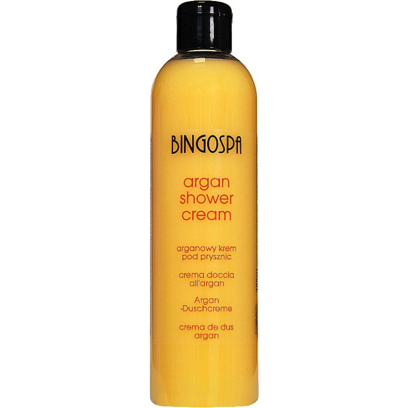 Bingospa Krem pod prysznic Arganowy z brzoskwinią 300ml