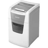 Leitz 80140000 dokumentų naikiklis Smulkinimas itin mažais gabalėliais 22 cm Pilka, Balta